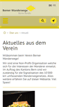 Mobile Screenshot of bernerwanderwege.ch